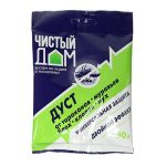 Средство для уничтожения тараканов, муравьев, блох, клопов (дуст) 50гр Чистый Дом