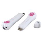 Лазерная указка для кошек красная/ультрафиолет, 5 режимов ZK-2081U-R USB