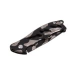 Нож туристический СЛЕДОПЫТ 57мм-лезвие, ручка и лезвие цвет чб камо