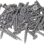 Саморез фосфатированный 3,5*55 острый,потай,PH2,редкий шаг (1кг/уп)