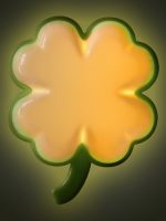 Ночник LED КЛЕВЕР с датчиком освещенности, 0,5Вт, зеленый, 220В Народный