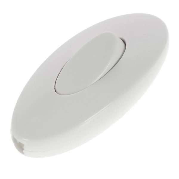 Переключатель бра  (S-МАКЕL)  белый (50)