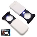 Лупа увеличительная с подсветкой выдвижная 8х d37мм №92045