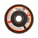 Круг лепестковый торцевой P100 115*22,2мм KRANZ