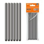 Клеевые стержни универсальные 7*100мм черные (6шт/уп) АЛМАЗ TDM (1/200)
