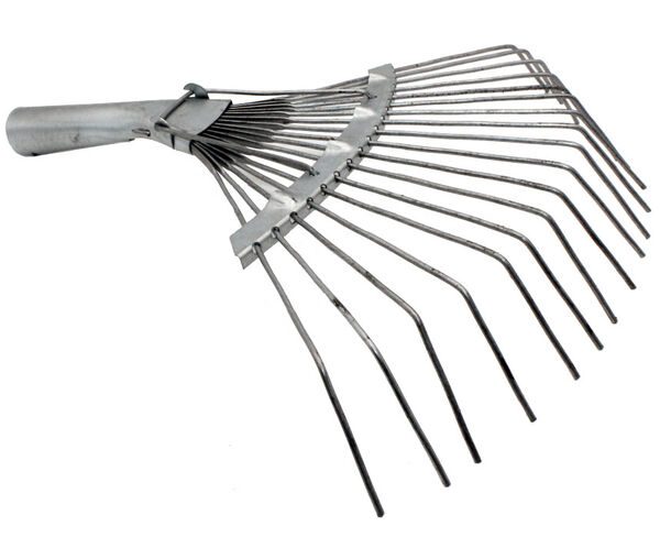 Грабли веерные 18-ти зубые проволочные оцинкованные ГВ-С 662 (1/10)