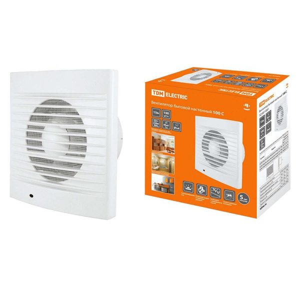 Вентилятор вытяжной 125 Народный TDM (1/6)