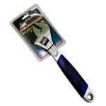 Ключ разводной сантехнический 300мм 12" обрезиненная черная ручка Spark Lux (1/36)