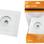 Розетка КОМП RJ45 белая Таймыр TDM (10)