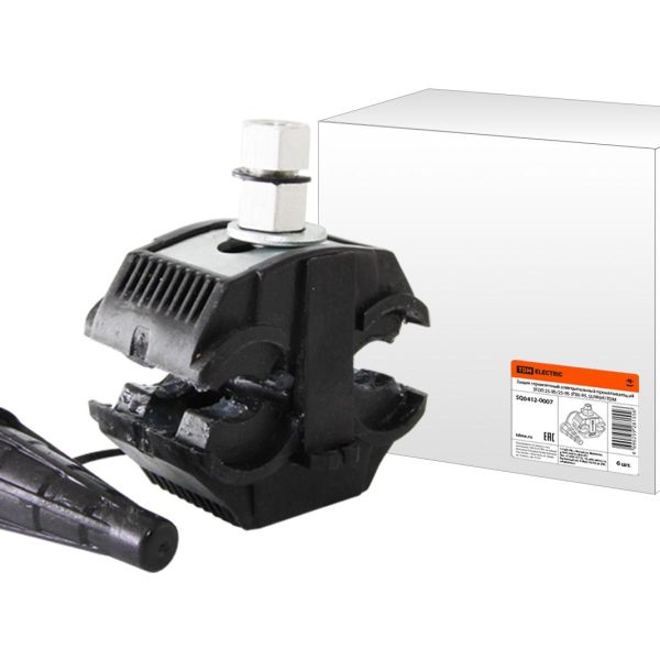 Зажим прокалывающий герметичный ответвительный ЗГОП 25-95/25-95 (РЗХ-95,SLIW64) TDM (1/6/96)