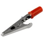 Крокодил 15А 53мм REXANT (красный/черный)