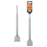 Зубило плоское изогнутое 40×250 мм, SDS-Plus, пластиковый держатель, 1 шт, "Гранит" TDM