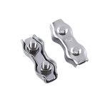 Зажим троса плоский оцинкованный Duplex 2мм*2 (100шт/уп)