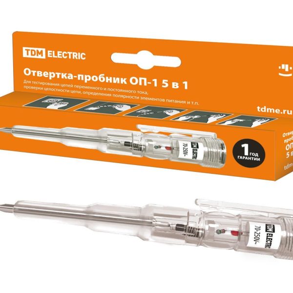 Отвертка-пробник ОП-1 TDM (10/200)