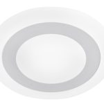 Светильник даунлайт панель LED 9 Вт 4000К 540Лм 145мм с подсветкой, круг RLP-BL белая IN HOME