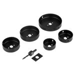 Набор кольцевых пил по дереву 9 предметов, 64-127мм KRANZ