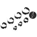 Пила кольцевая 26, 32, 38, 45, 50, 56, 63мм, глубина пропила 1" KRANZ