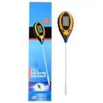 Прибор контроля почвы 4в1 B-04 влажность, кислотность, температура, освещенность