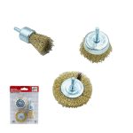 Набор щеток для дрели ИРОКЕЗ 3 шт (1/20)