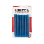 Патрон для клеевого пистолета 11*100 мм синий 6шт блистер