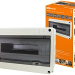 Бокс ЩРН-П-18 TDM IP65  накл пластик (1/15)