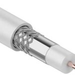 Кабель ТВ RG - 6, д.7.0, белый 48опл. (50/600) Бухты по 50м PROconnect
