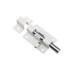 Задвижка накладная (шпингалет) ШП-40 полимер ЧЕТЫРЕ СЕЗОНА