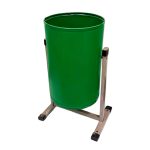 Урна КУБОК-20 зеленый шагрень