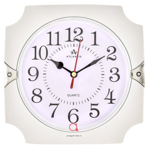Часы настенные Atlantis TLD-5979 white