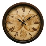 Часы настенные Atlantis S616R48 brown