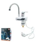 Водонагреватель проточный QL-008 с краном и регулировкой температуры 3000W (1/48)