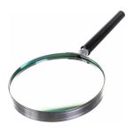 Лупа ручная (100) 5" с металлической оправой