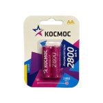 Аккумулятор R  6  1.2 V NI-MН 2800 mAh КОСМОС (8шт/бокс)