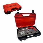 Пистолет  пороховой  монтажный  красный чемодан