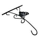 Кронштейн для подвесного кашпо металл 12" 30*24см БАБОЧКА W23-194 профиль (1/24)