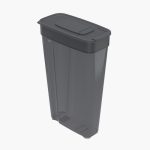 Контейнер для сыпучих продуктов 2,2л (170×85×265мм) (графит)