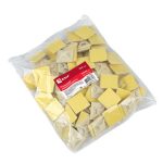 Площадка самоклеящаяся (25х25мм.) белая (100шт.) EKF