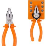 Пассатижи (плоскогубцы) 160мм пластиковые ручки, углеродистая сталь, серия Гранит TDM (1/6)