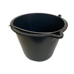 Ведро строительное 16л пластиковое, метал ручка