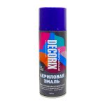 Аэрозольная эмаль DECORIX темно-фиолетовый 520мл (12)