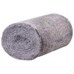 Ветошь (полотно нетканное) ширина 0,75м,  рулон 50м, плотность 180гр/кв.м, серое, ИВАНОВО