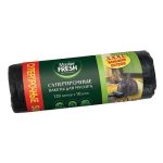 Мешки для мусора 120л 10шт/рулон XXXL суперпрочные Master Fresh