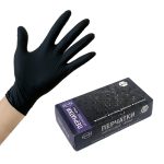 Перчатки нитриловые ЧЕРНЫЕ "L" (50пар/кор) 402-796