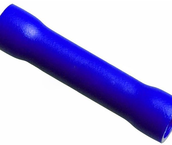 Гильза кабельная соединительная изолированная L26мм 1,5-2,5мм2 ГСИ 2,5/ГСИ 1,5-2,5 синяя REXANT (100