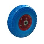 Колесо для тачки 10" 3,5-4/20мм/74мм с подшипником PU1020 (1/10)