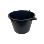 Ведро строительное 20л пластиковое, метал ручка