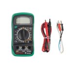 Мультиметр (тестер) портативный в кожухе, с прозвонкой и измерением температуры MASTECH MAS838