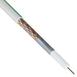 Кабель ТВ SAT 703B+CU/CU(75 Ом) 100м белый