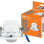 Датчик движения точеч ДДТ-03 800Вт 120+360гр IP20 6м TDM (1)