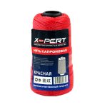 Нить капроновая на бобине красная X-PERT (1/10/120)